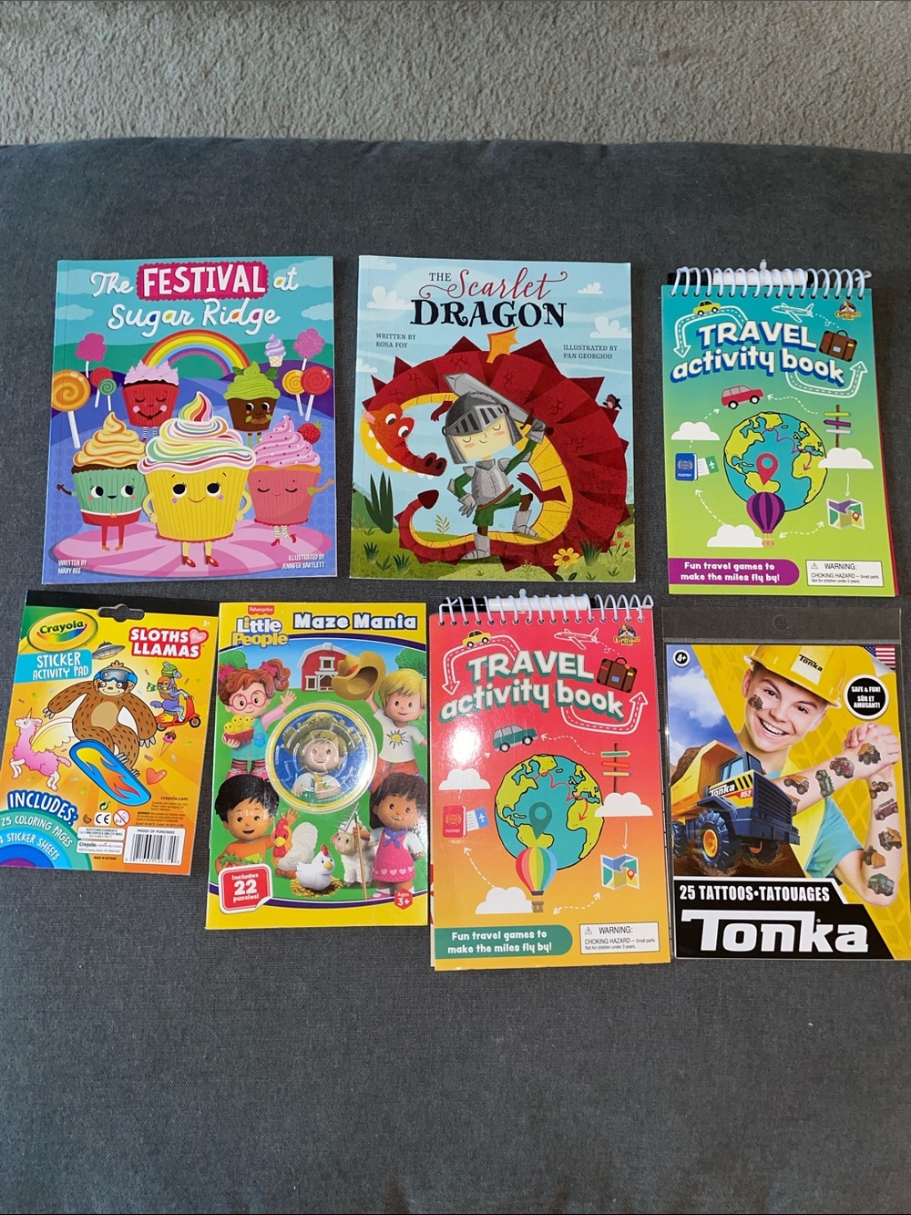 Activity Book with Kids Travel Activity Mix